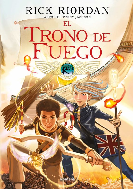 El Trono De Fuego: Las Cronicas De Los Kane 2