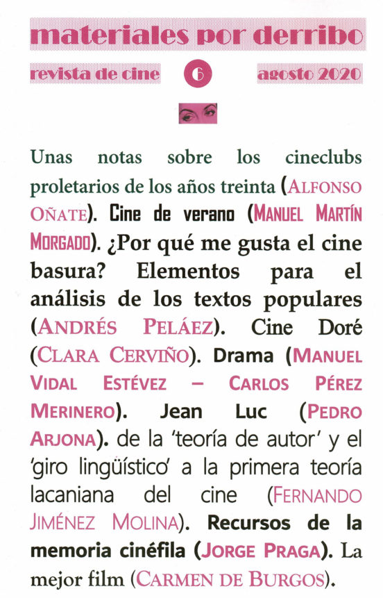 Materiales Por Derribo Nº 6