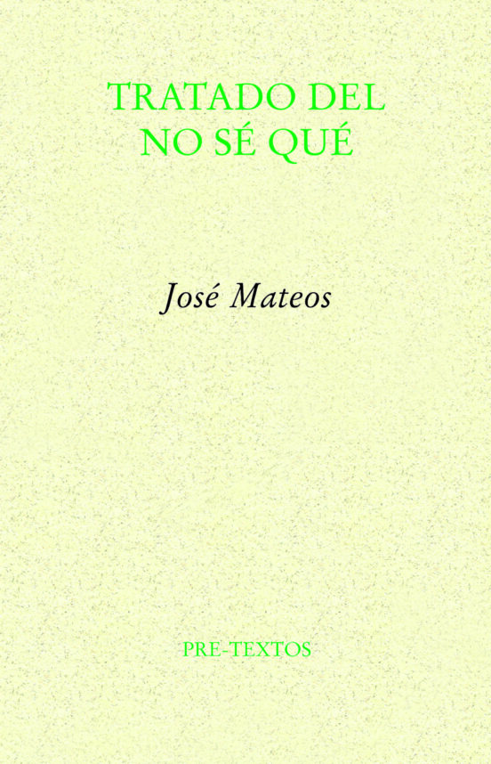Tratado Del No Sé Qué