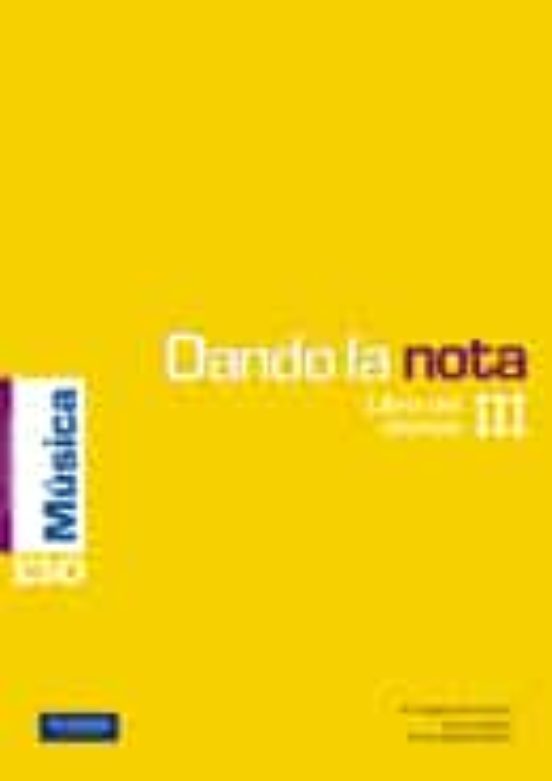 Dando la Nota III Libro del Alumno