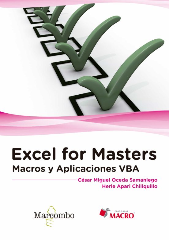 Excel For Masters . Macros Y Aplicaciones VBA