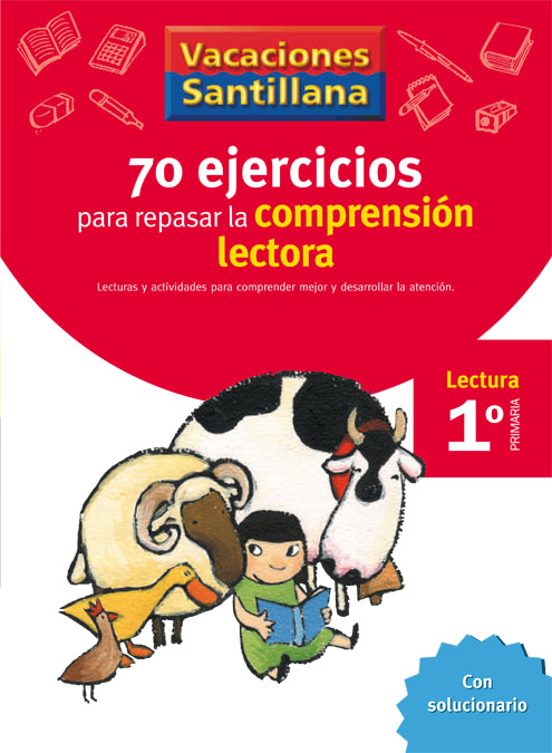 Vacaciones Comprension Lectora 1º Educacion Primaria