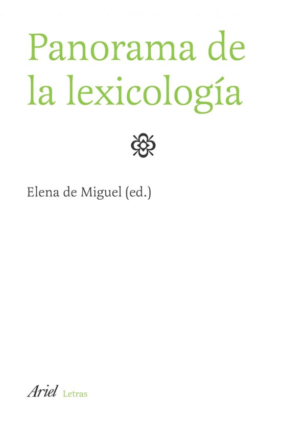 Panorama De La Lexicologia