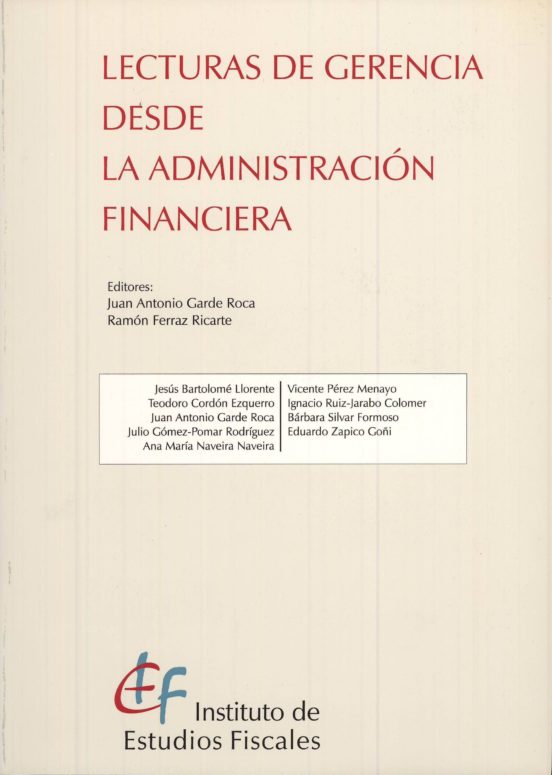 Lecturas De Gerencia Desde La Adminitracion Financiera