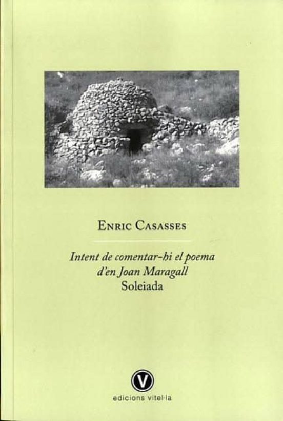 Intent De Comentar-hi El Poema D En Joan Maragall
