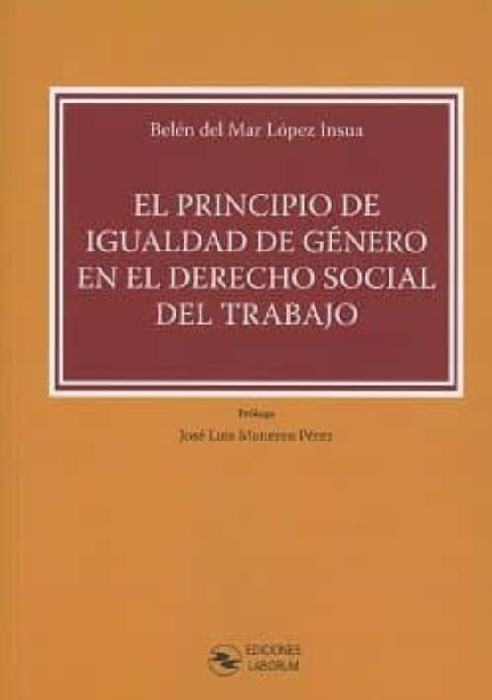 El Principio De Igualdad De Género En El Derecho Social Del Trabajo