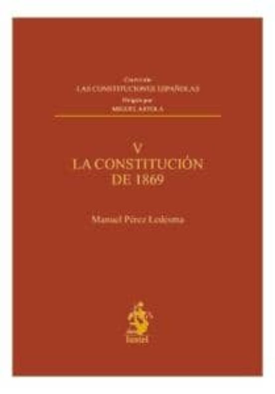 Constitucion De 1869 Tomo V