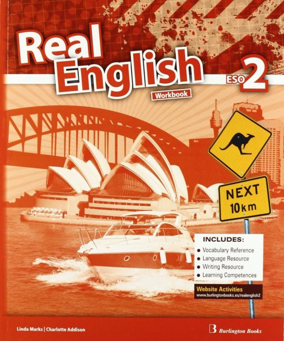 Portada de Real English 2 Wb + Language Builder Eso 2