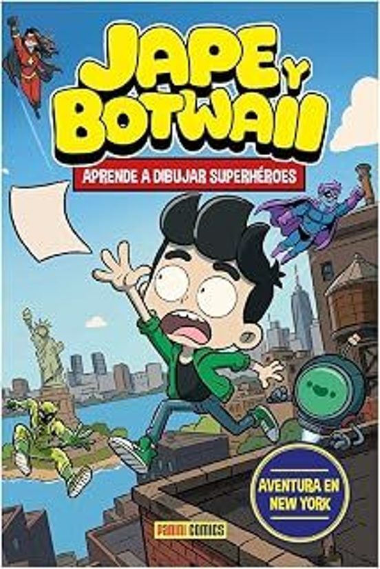 Jape y Botwaii. Aprende a dibujar manga. Aventura en Nueva York