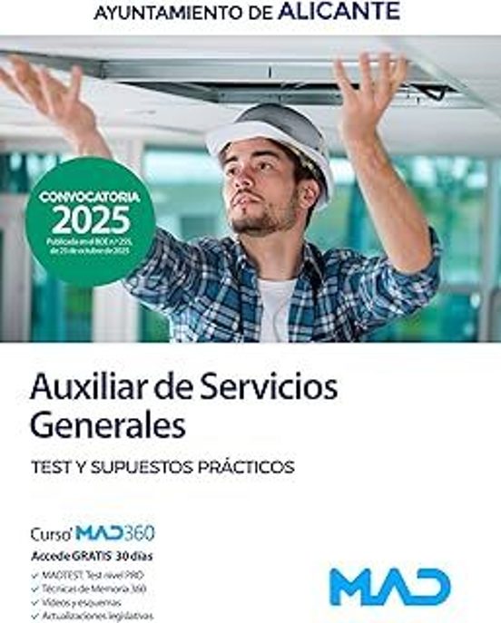 Auxiliar De Servicios Generales Test Y Supuestos Prácticos Ayuntamie
