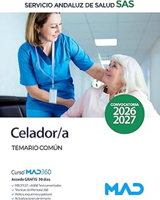 Celador/a Del Servicio Andaluz De Salud . Temario Común