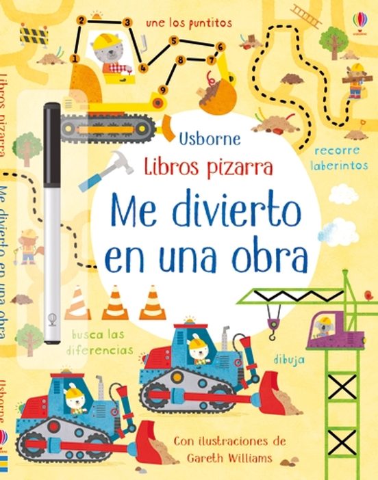Me Divierto En Una Obra Libros Pizarra