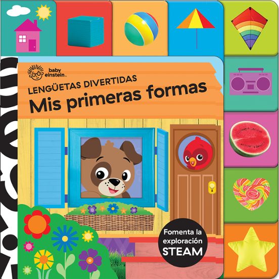 Mis Primeras Formas. Baby Einstein. Lengüetas Divertidas
