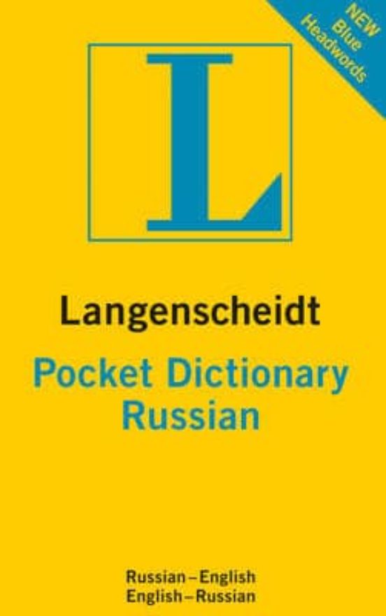 Langenscheidt Pocket Dictionary Russian