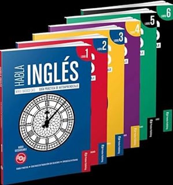 Habla inglés. Pack colección completa libros 1 al 6