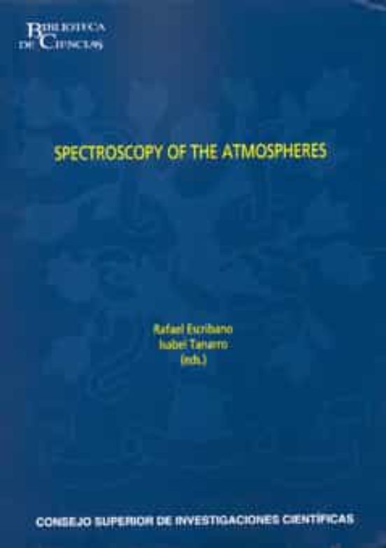 Spectroscopy Of The Atmospheres