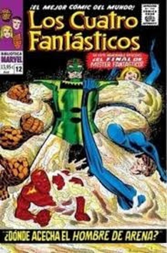 Biblioteca Marvel Los Cuatro Fantasticos 12 Bm63