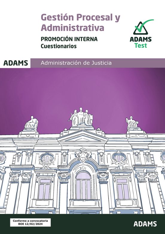 Gestión Procesal Y Administrativa. Promoción Interna Cuestionarios