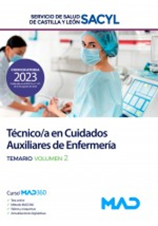 Tecnico/a En Cuidados Auxiliares De Enfermeria. Temario Volumen 2 Serv