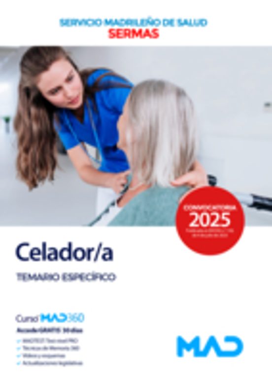 Celador/a. Temario Específico: Servicio Madrileño De Salud