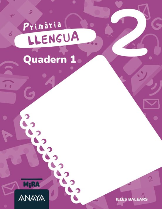 Llengua 2º Primària Quadern 1 Mira Illes Balears