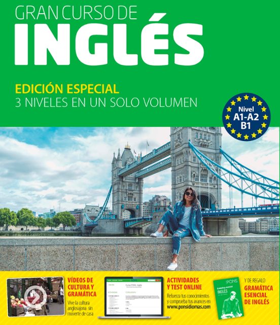 Gran Curso Pons Ingles 2018. Cursos de Autoaprendizaje A1-A2-B1