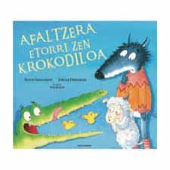 Afaltzera etorri zen krokodiloa