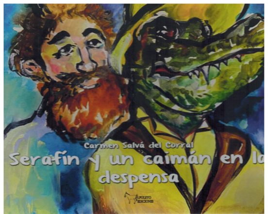 Serafín y un caimán en la despensa