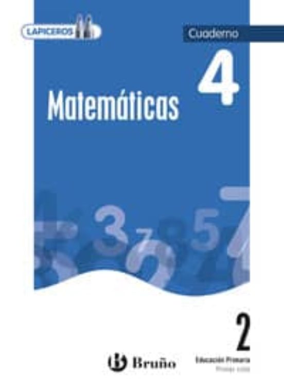 Lapiceros Matemáticas 2 Cuaderno 4