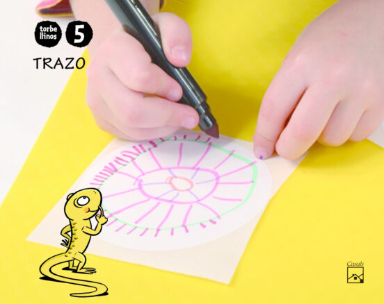 Proyecto Torbellonos: Trazo Cuaderno Anual Marisa La Lagatija 5 Años 2