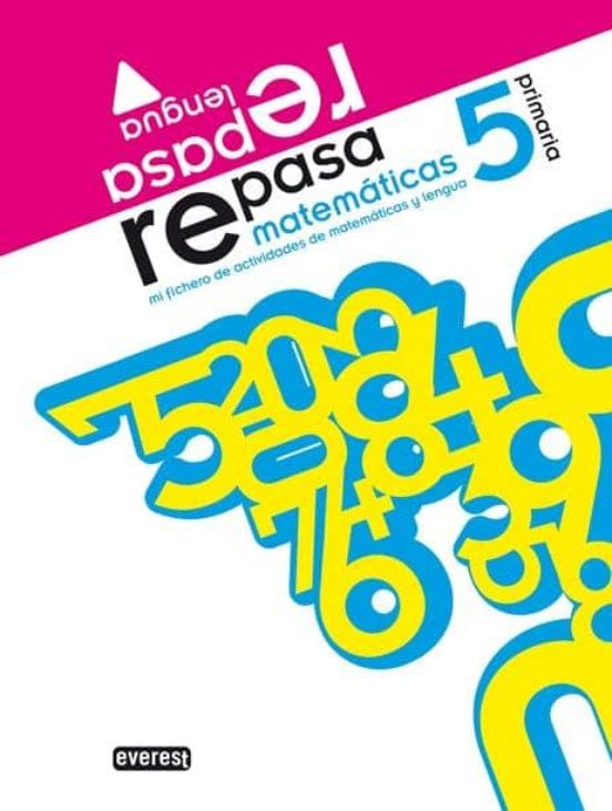 Repasa: Cuadernos De Matematicas Y Lengua 5º Primaria