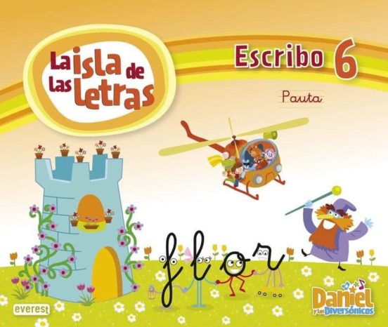 La Isla De Las Letras. Escribo 6 Pauta Cast. Ed 2013