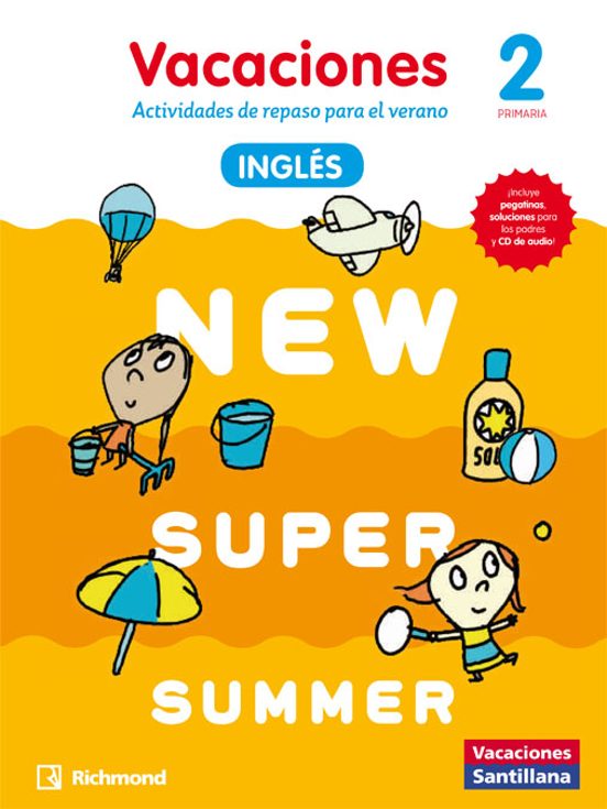 New Super Summer 2º Educacion Primaria Student Book +cd