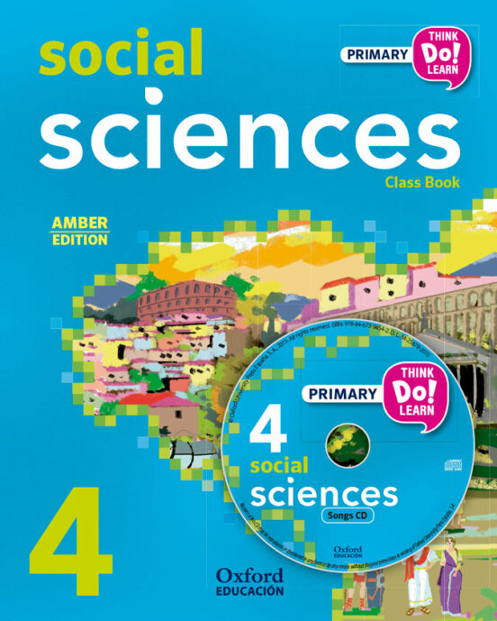 Portada de Think Social Science 4º Primaria La Pk/cd Amb Ed 2015