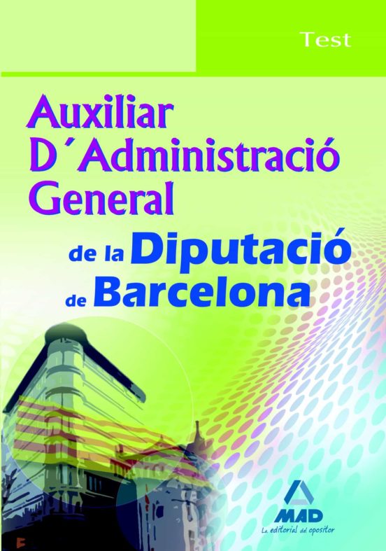 Auxiliar Dadministracio General De La Diputacio De Barcelona