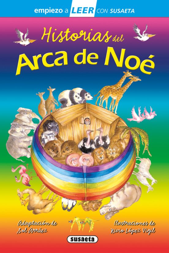 Historias Del Arca De Noé Empiezo A Leer 6-7 Años Letra Ligada