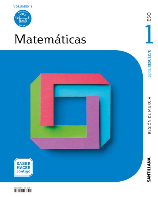 Matematicas 1º Eso Mochila Ligera Saber Hacer Contigo