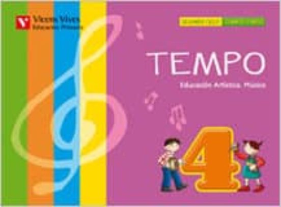 Tempo 4 Libro + Cd Cuarto de Primaria