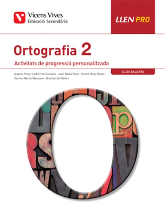 Ortografia 2º ESO Illes Balears Activitats de Progressió Personalitzad