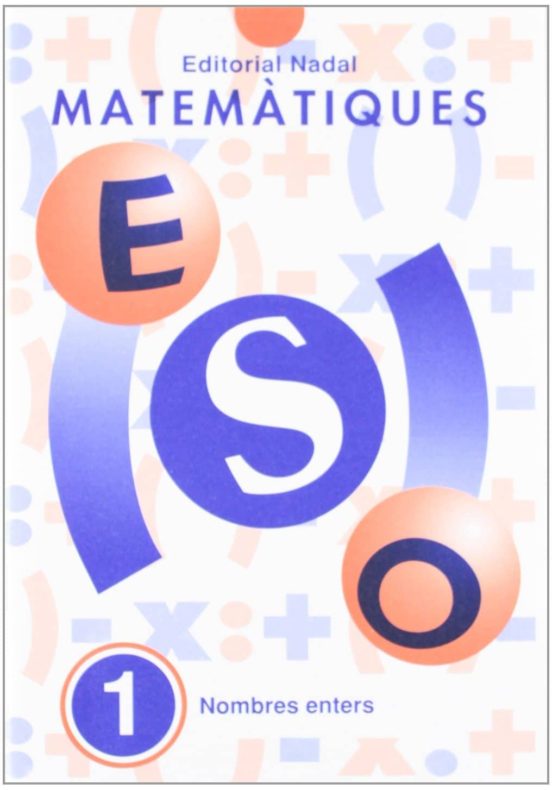 Matematiques Eso Nº 1 Nombres Enters