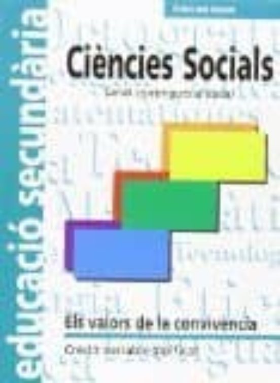 Quaderns Eso Els Valors De La Convivència Cat