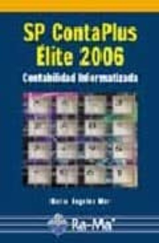 Sp Contaplus Elite 2006: Contabilidad Informatizada