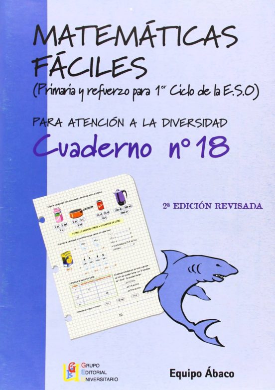 Matematicas Faciles Cuaderno Nº18