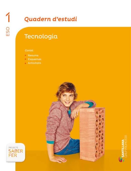 Quadern D Estudi Tecnologia 1º Secundaria Catala Ed 2015