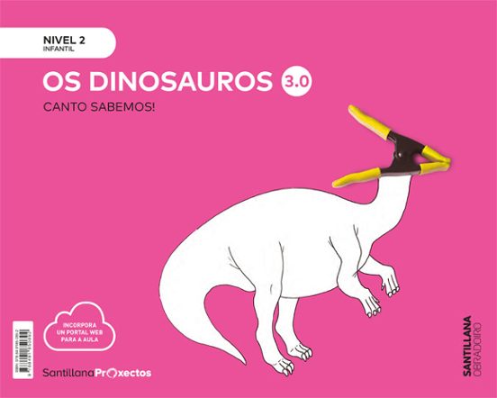 Dinosaurio Nivel 2 Infantil 4 Anos Serie Canto Sabemos! 3.0 Ed 2019 Ga