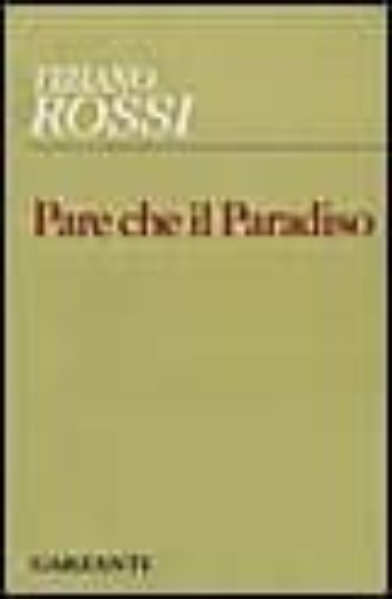 Pare Che Il Paradiso