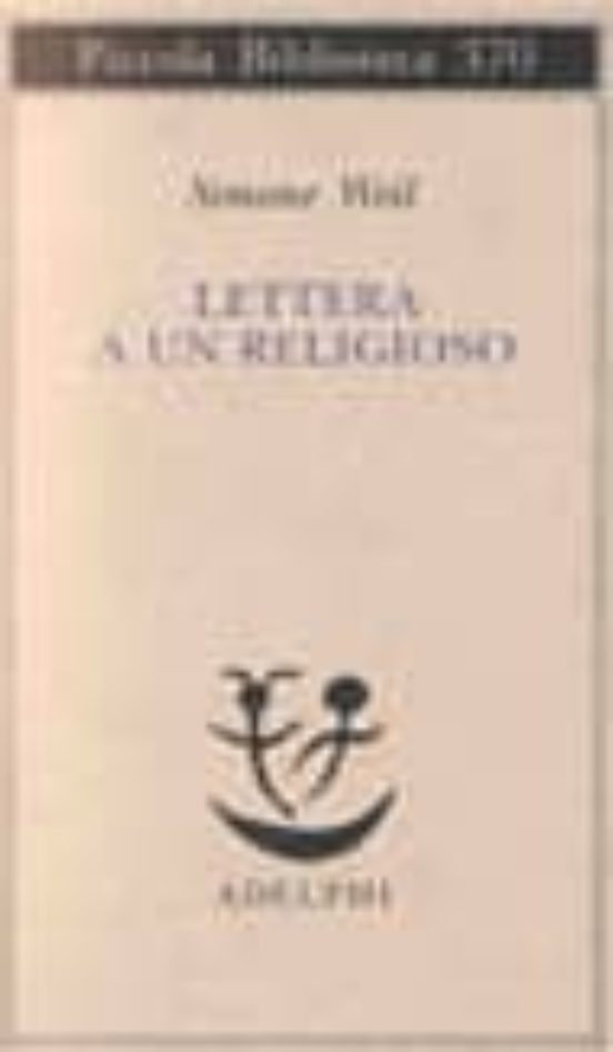 Lettera a un Religioso
