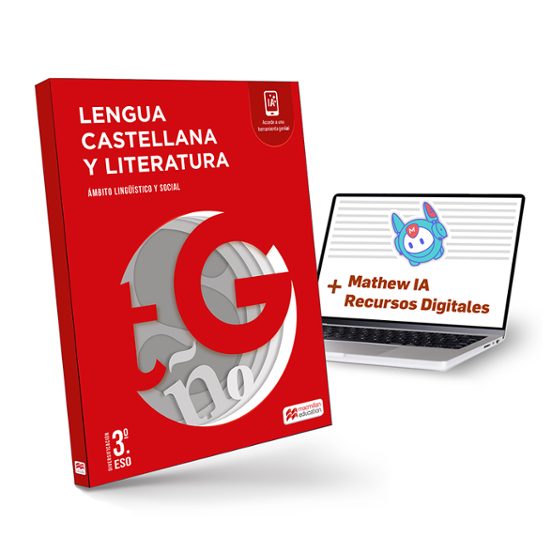 Lengua Castellana 3º - Libro de Texto en Formato Físico de Diversifica