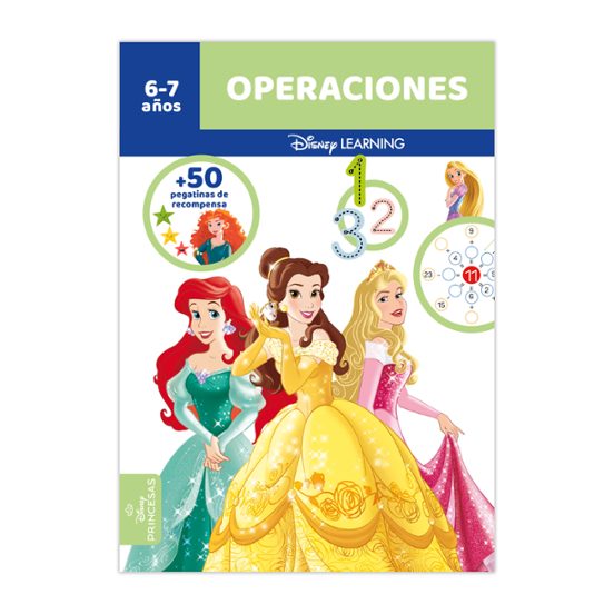 Cuadernos Disney Learning - Operaciones - Princesas