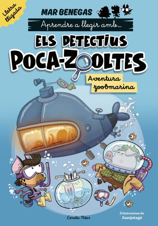 Apren A Llegir Amb Els Detectius Poca-zooltes Lletra Lligada 1. A Vent